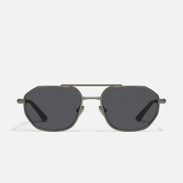 QUAY En Route Sunglasses - Gunmetal/Smoke