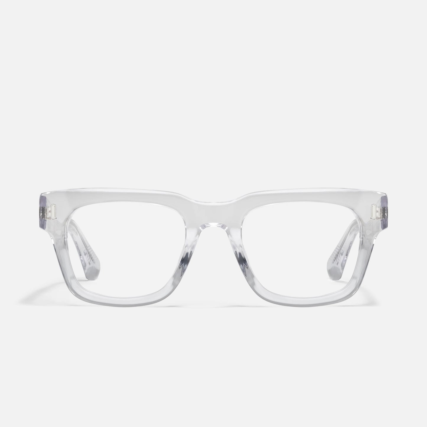 QUAY Exec 50mm Optical Eyeglasses - Clear (Exclusively In-Store)