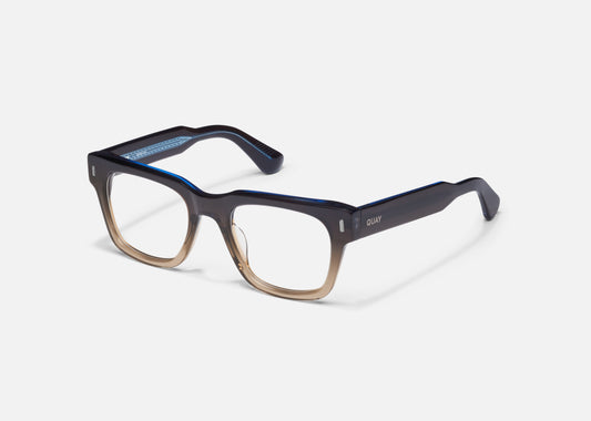 QUAY Exec Optical Eyeglasses - Vintage Blue (Exclusively In-Store)