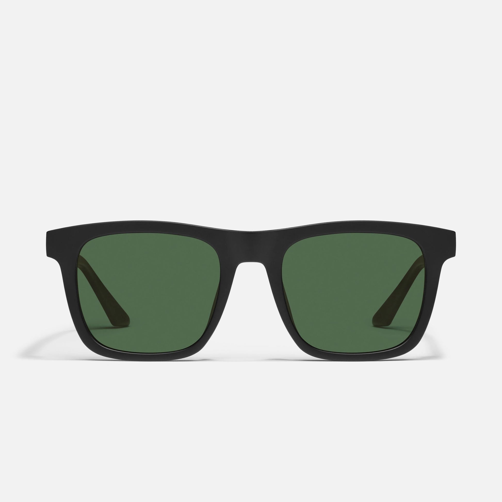QUAY Flip Side Sunglasses Matte Black/Green Polarized – PRESENCE