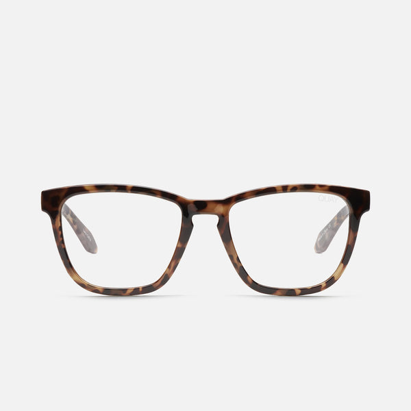QUAY Hardwire Blue Light Glasses - Tort/Clear