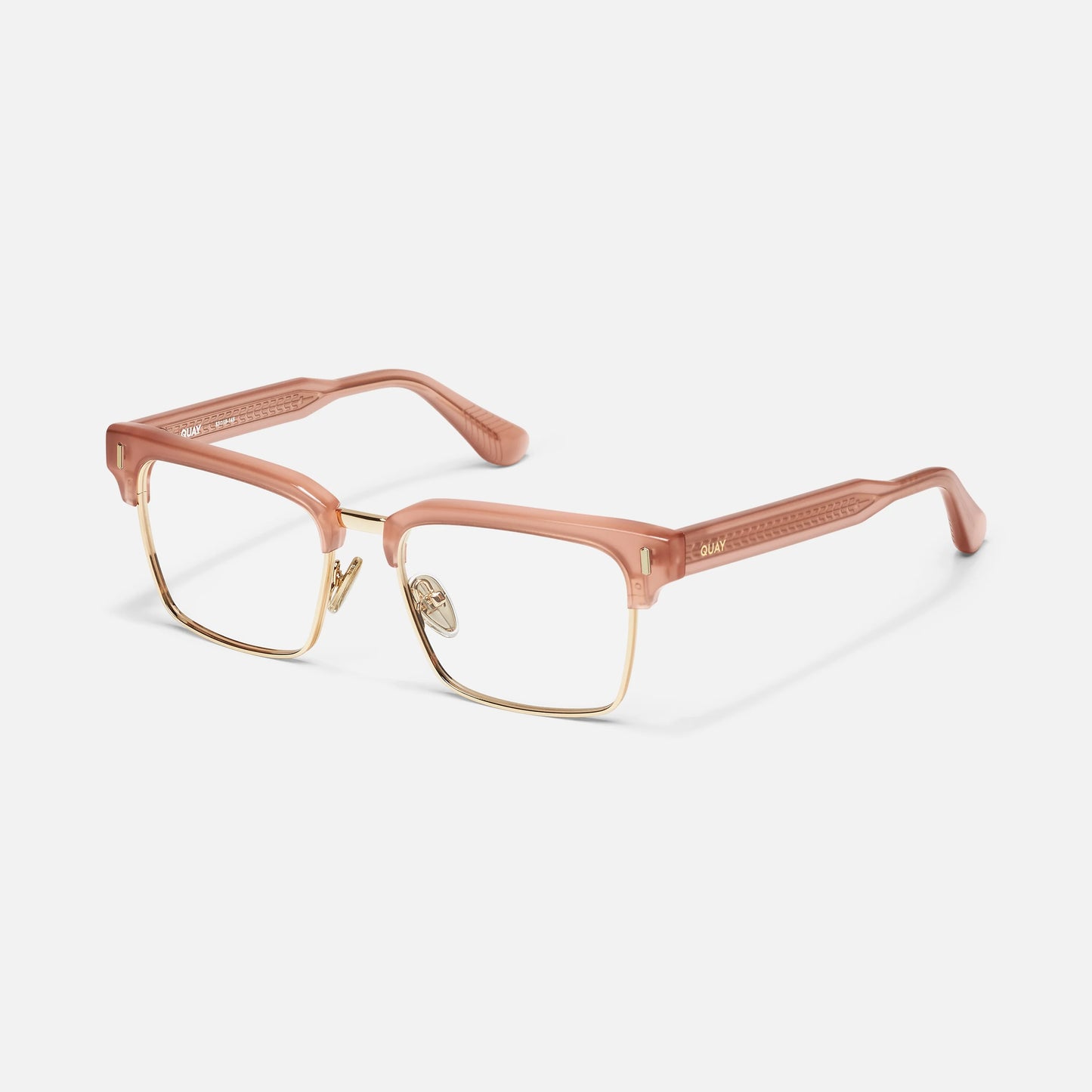 QUAY Headquarters Optical Eyeglasses - Peach (Exclusively In-Store)