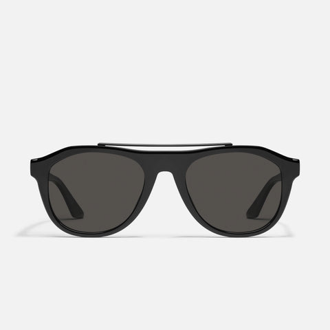 QUAY High Top Sunglasses - Black/Black Polarized