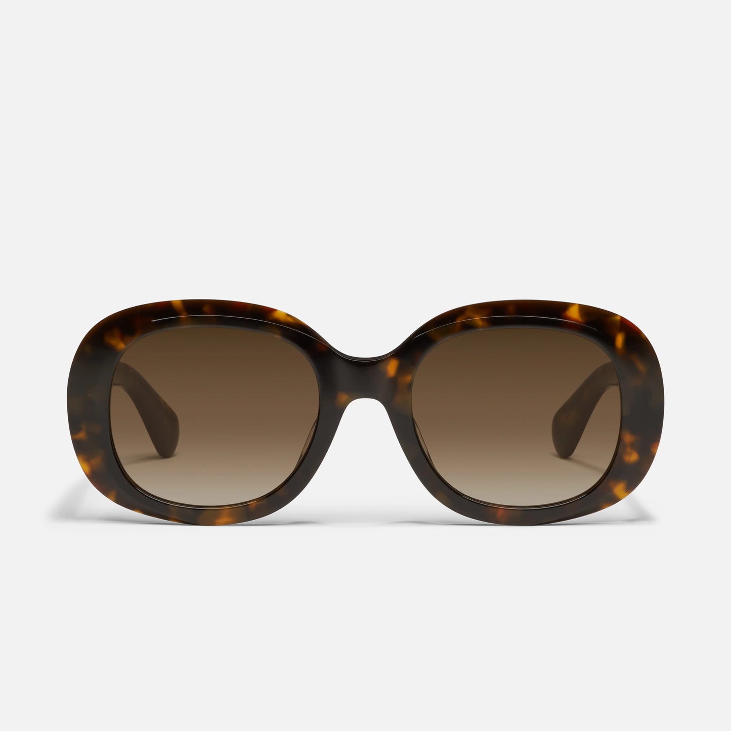 QUAY Impromptu Sunglasses - Neutral Tort/Brown