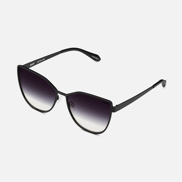 QUAY In Pursuit Sunglasses - Black/Fade