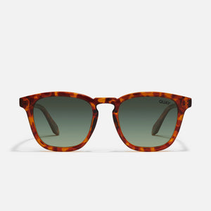 QUAY Jackpot Sunglasses - Honey Tort/Sage Polarized