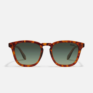 QUAY Jackpot Sunglasses - Honey Tort/Sage Polarized