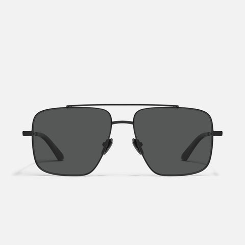 QUAY Level Out Sunglasses - Black/Black Polarized