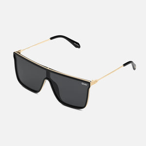 QUAY Nightfall Remixed Sunglasses - Black/Black Polarized