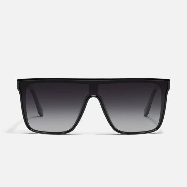 QUAY Nightfall Sunglasses - Black/Smoke