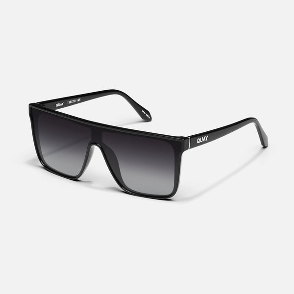 QUAY Nightfall Sunglasses - Black/Smoke