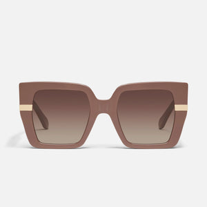 QUAY Notorious Sunglasses - Doe/Brown