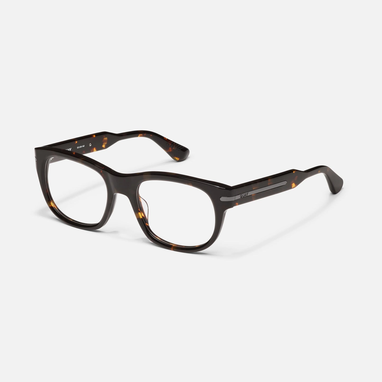 QUAY Real Deal Optical Eyeglasses - Dark Tort (Exclusively In-Store)