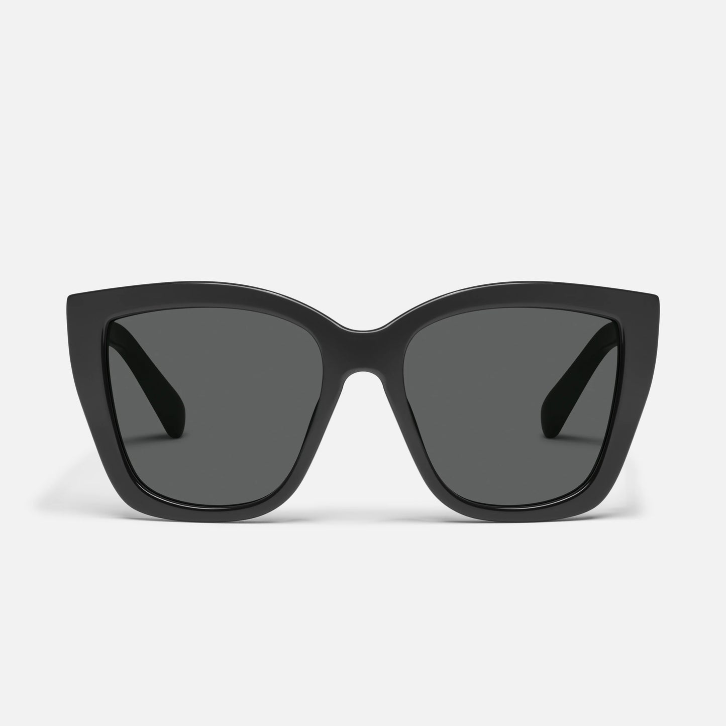 QUAY See Ya Sunglasses - Black/Smoke
