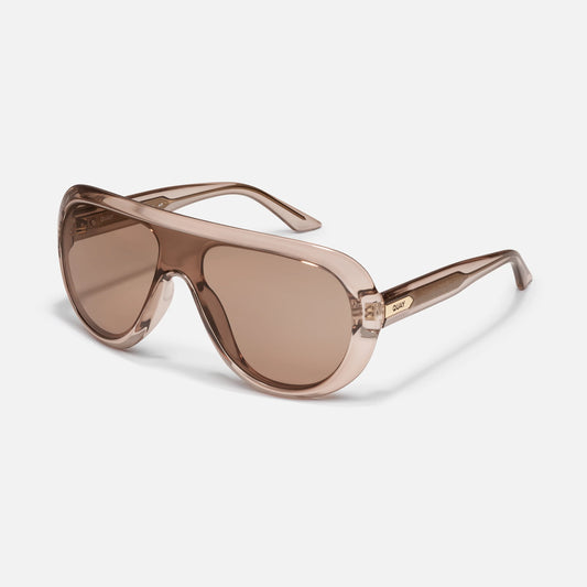 QUAY Set List Sunglasses - Doe/Tan