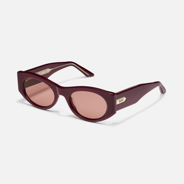 QUAY So What Sunglasses - Pinot/Light Pinot