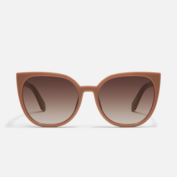 QUAY Staycation Sunglasses - Doe/Brown