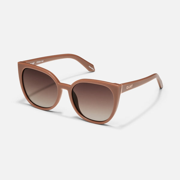 QUAY Staycation Sunglasses - Doe/Brown