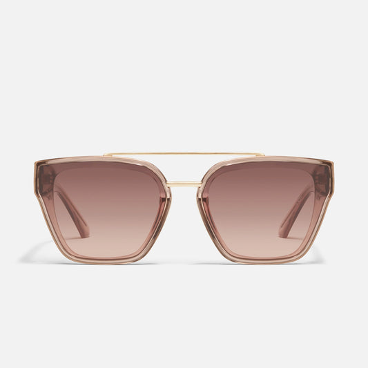 QUAY Sweet Talker Sunglasses - Doe/Brown Fawn