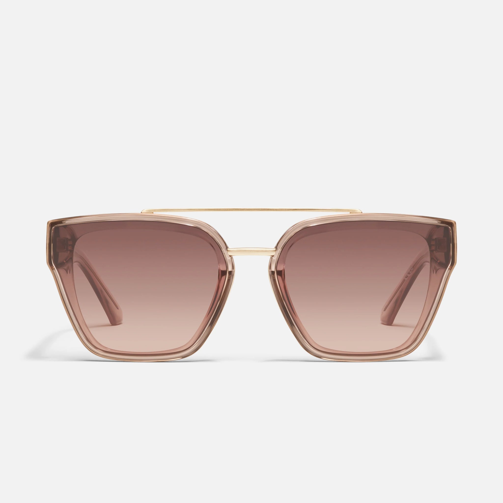 QUAY Sweet Talker Sunglasses - Doe/Brown Fawn