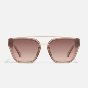 QUAY Sweet Talker Sunglasses - Doe/Brown Fawn