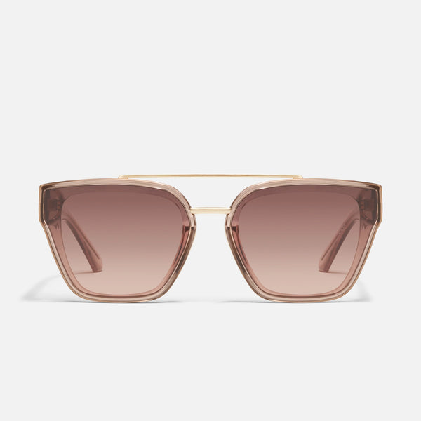 QUAY Sweet Talker Sunglasses - Doe/Brown Fawn