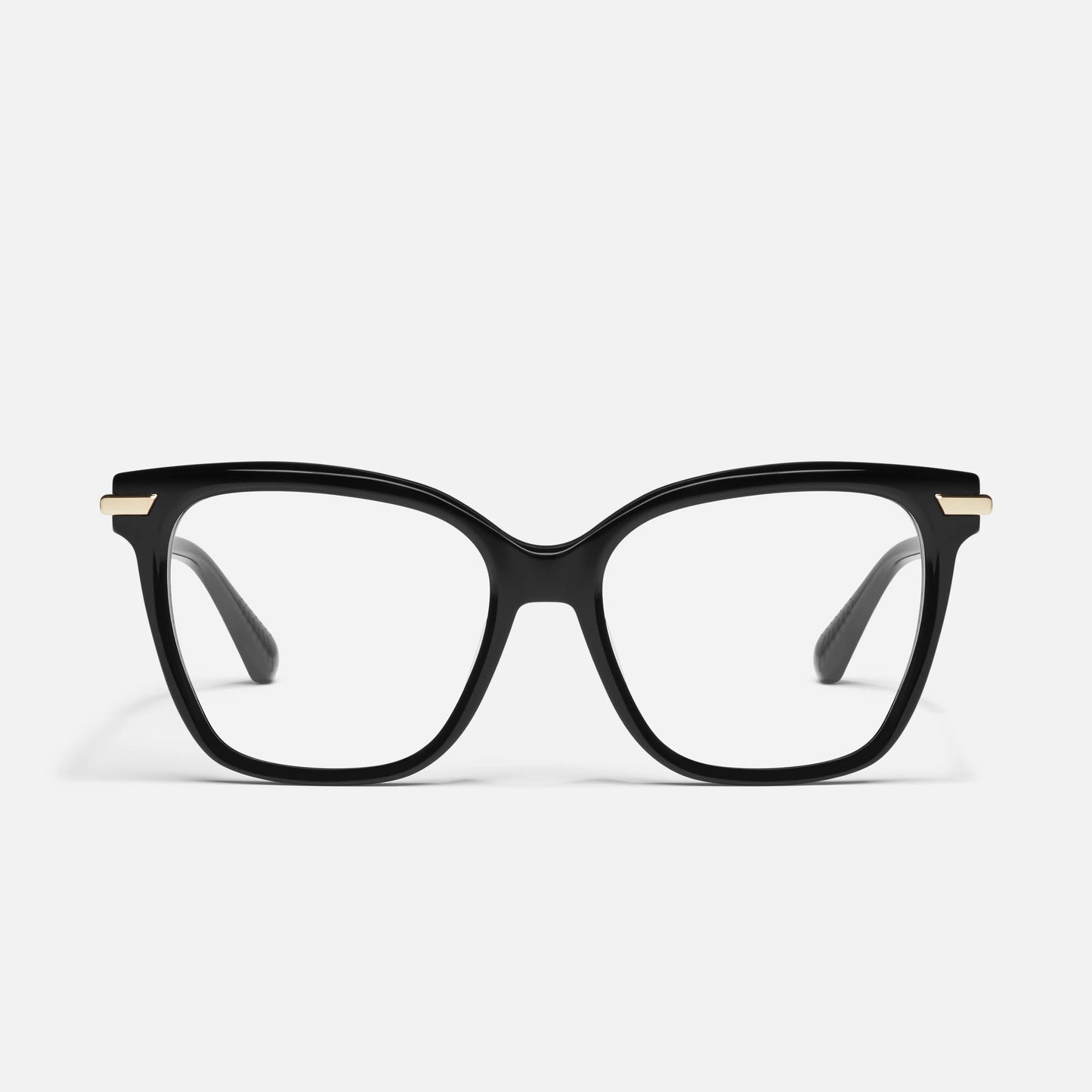 QUAY Tell All Optical Eyeglasses - Black (Exclusively In-Store)