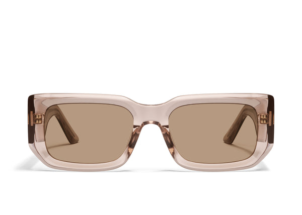 QUAY Tell Me More Sunglasses - Doe/Tan (Exclusive Colourway)