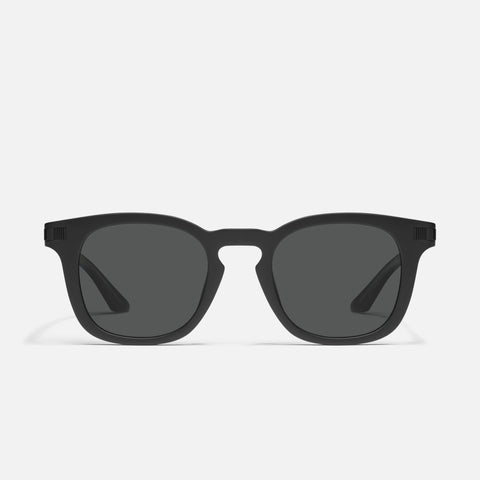 QUAY Weekender Sunglasses - Matte Black/Black Polarized