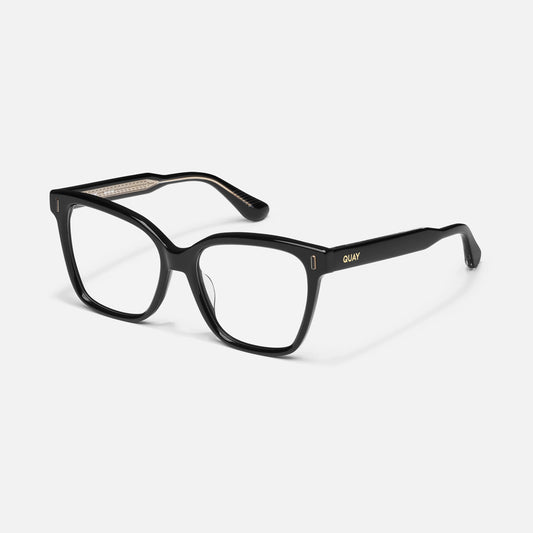 QUAY Well Read Optical Eyeglasses - Black (Exclusively In-Store)