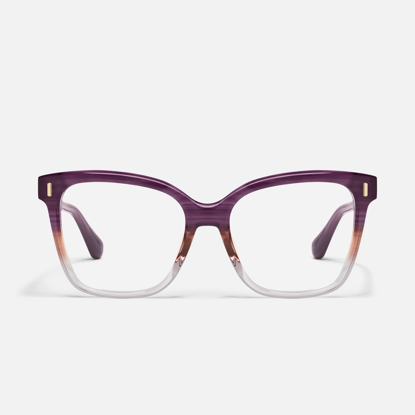 QUAY Well Read Optical Eyeglasses - Plum Gradient (Exclusively In-Store)