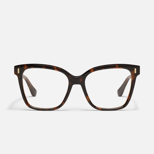 QUAY Well Read Optical Eyeglasses - Coffee Tort (Exclusively In-Store)