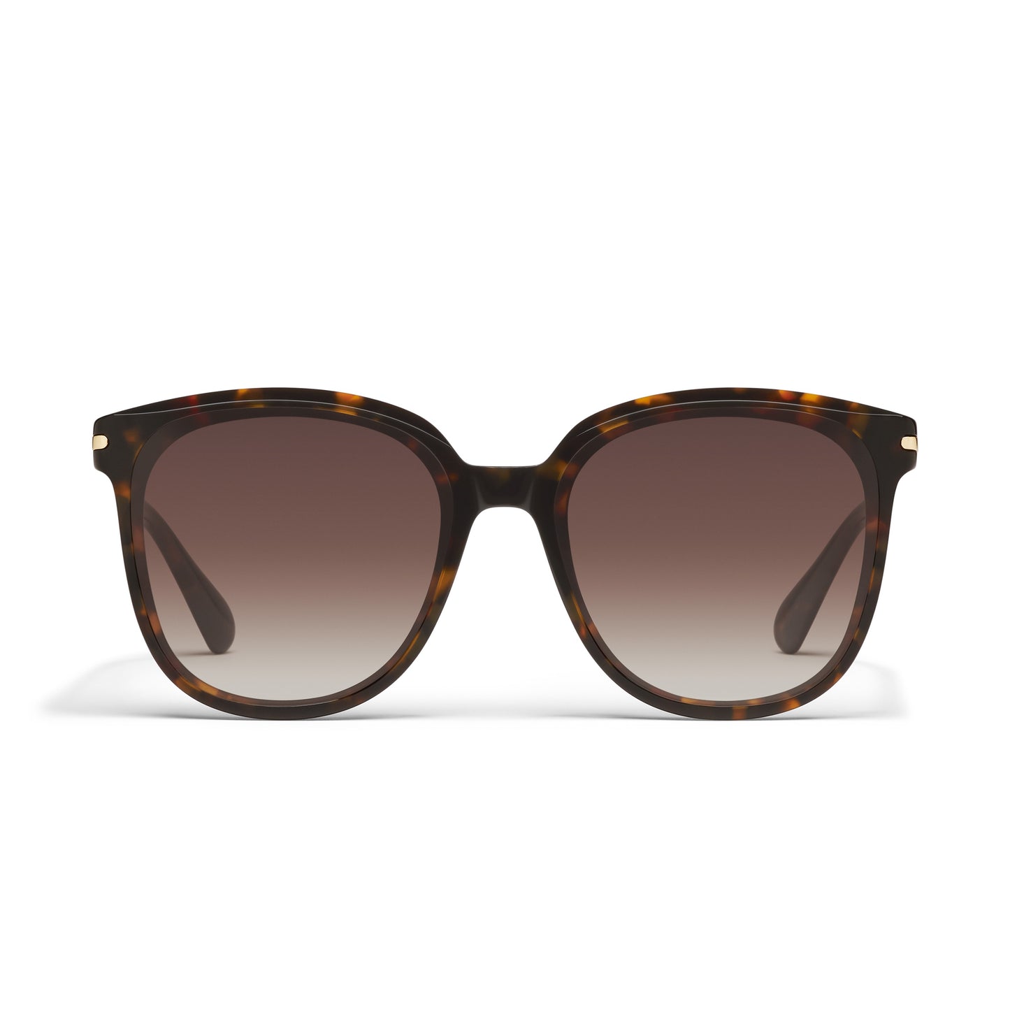 QUAY Rent Free Sunglasses - Neutral Tort/Brown