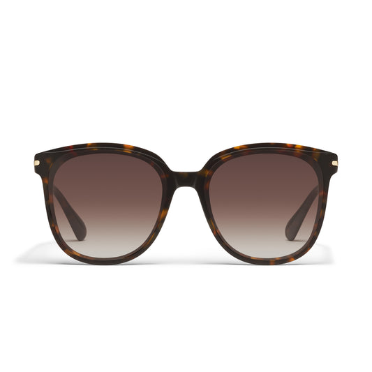 QUAY Rent Free Sunglasses - Neutral Tort/Brown