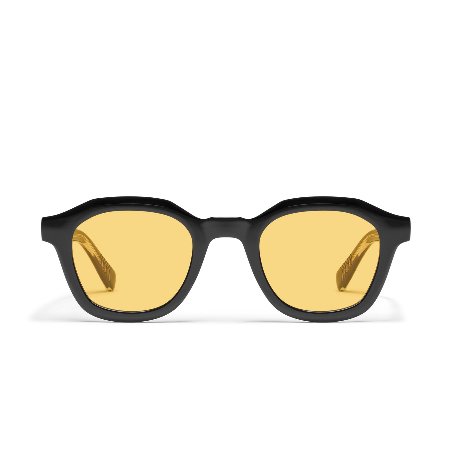QUAY Roll Film Sunglasses - Black/Daisy