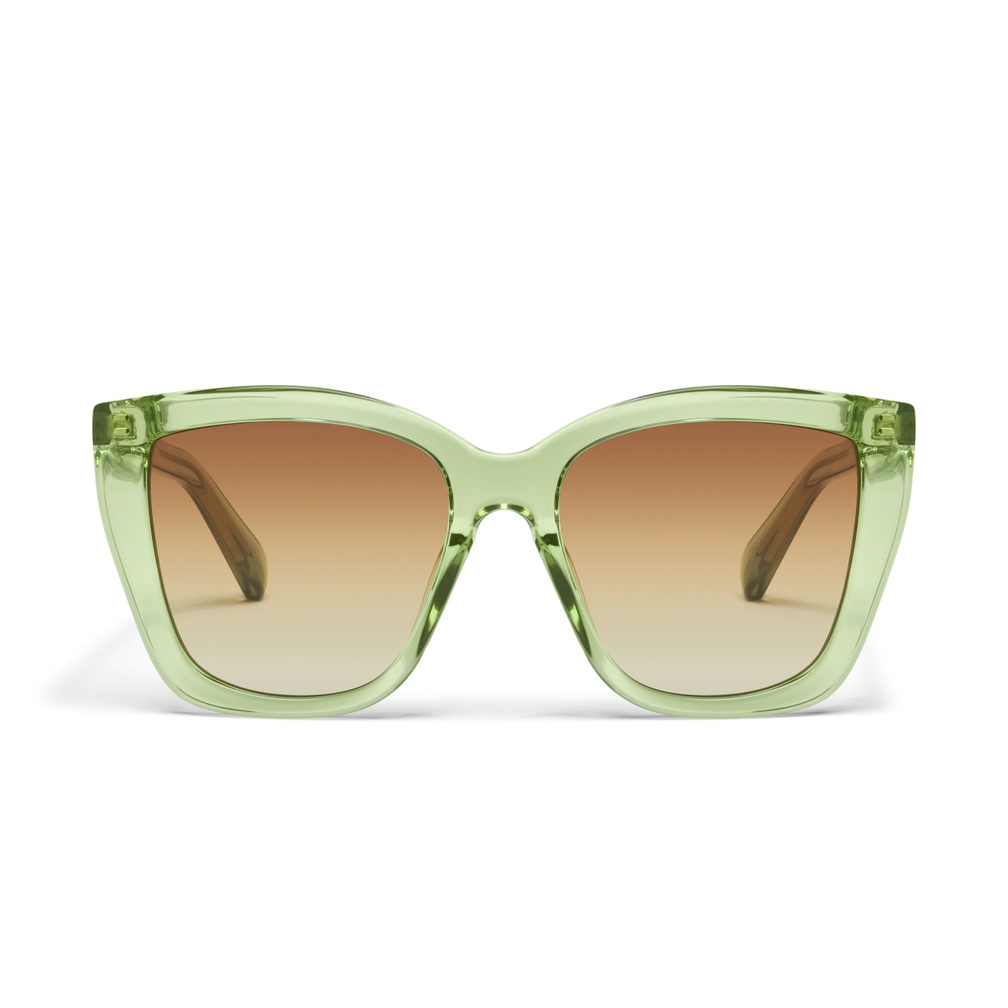 QUAY See Ya Sunglasses - Pistachio/Sepia
