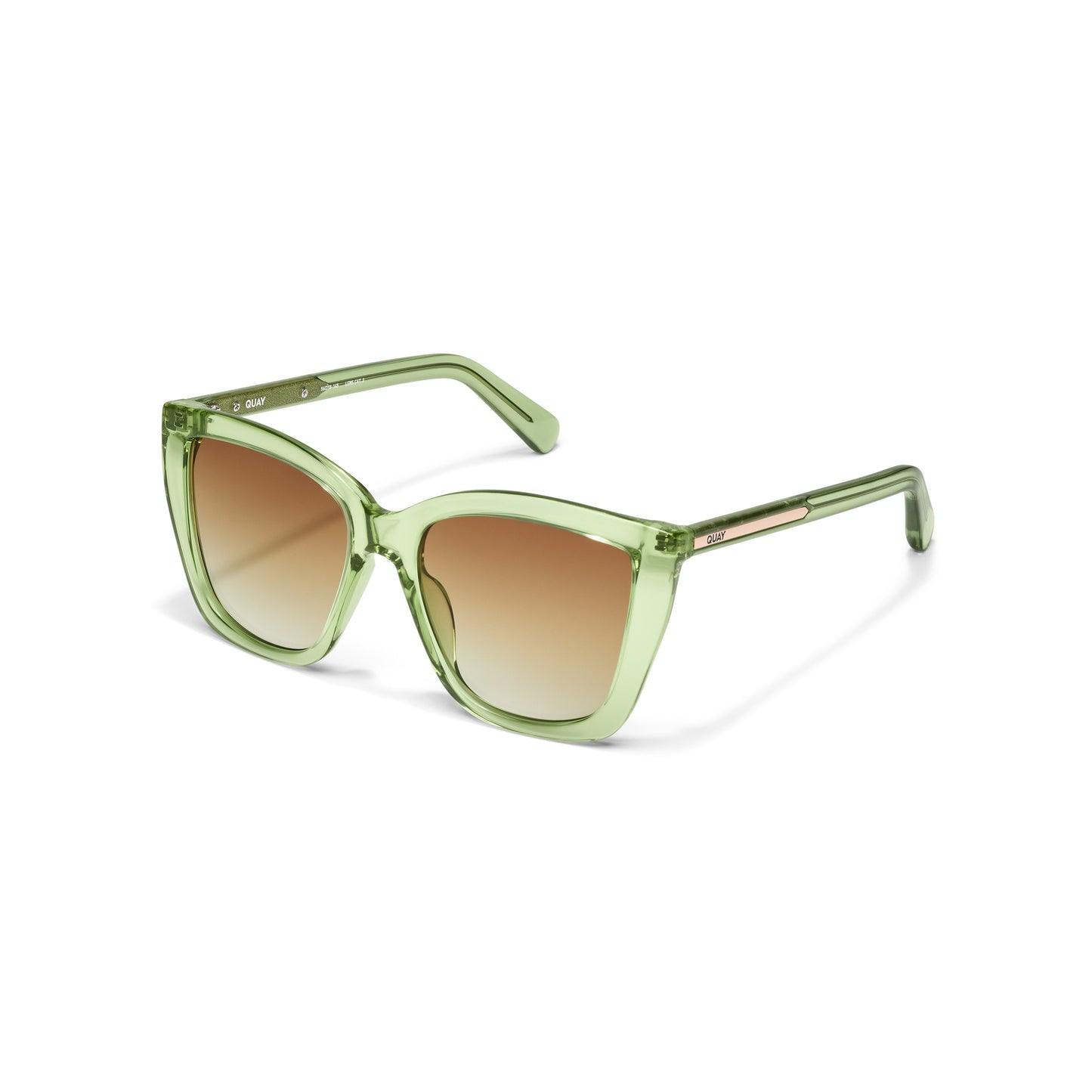 QUAY See Ya Sunglasses - Pistachio/Sepia