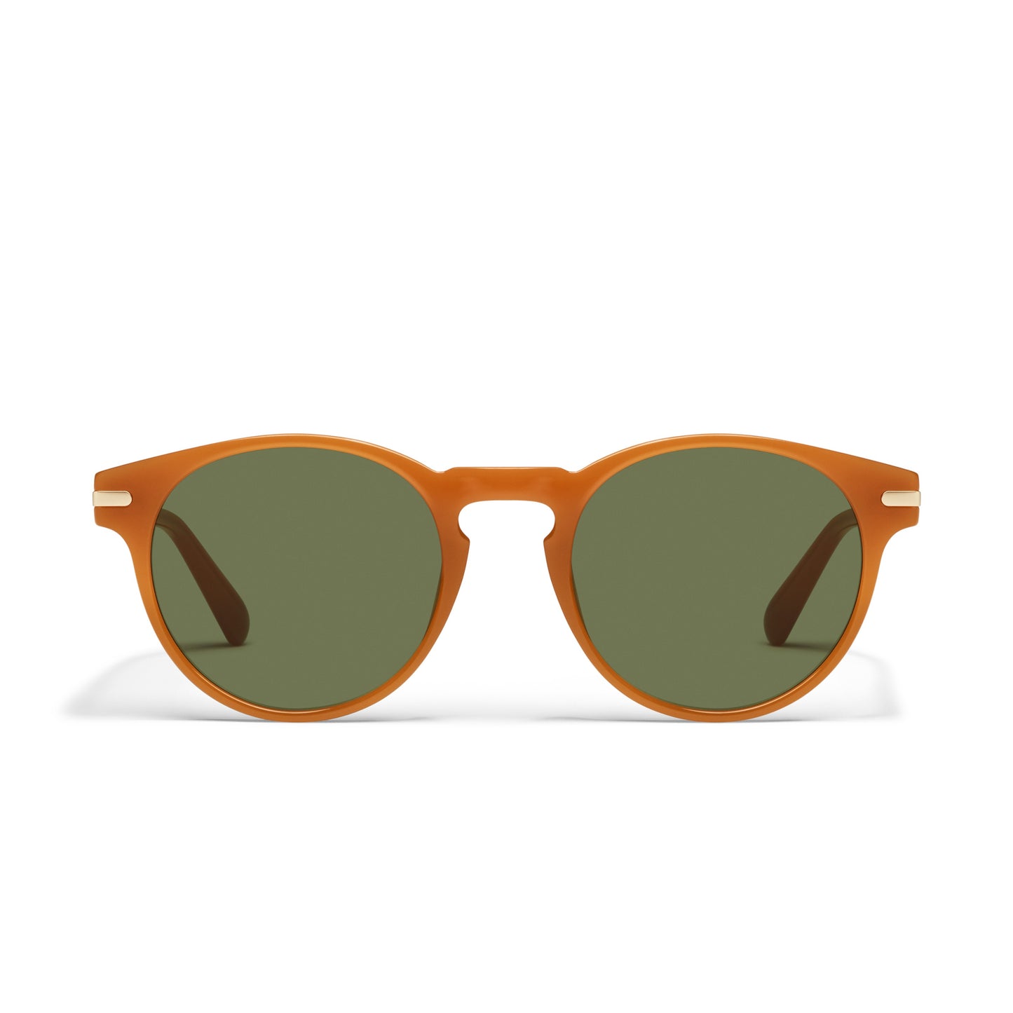 QUAY Slow Mo Sunglasses - Amber/Green