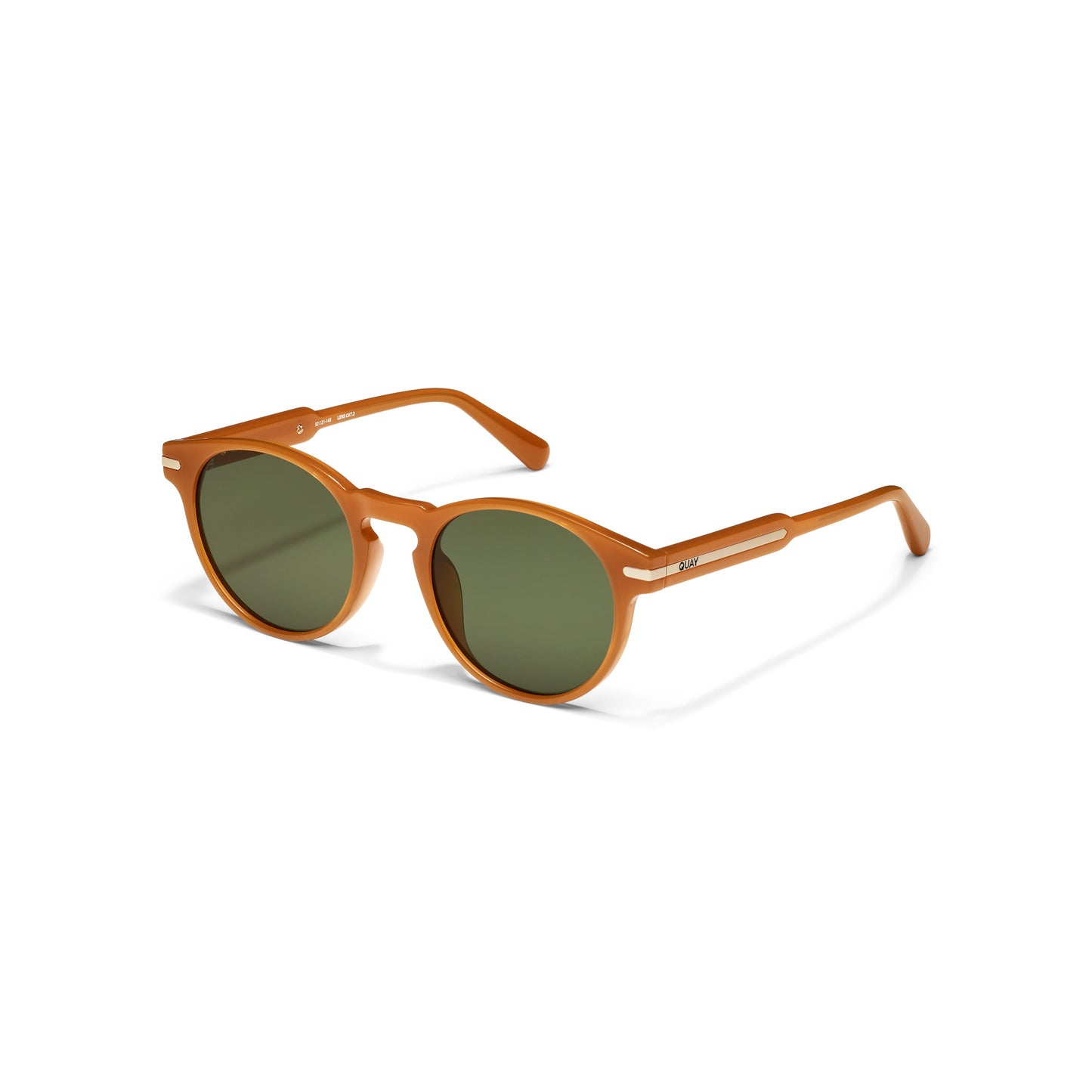 QUAY Slow Mo Sunglasses - Amber/Green