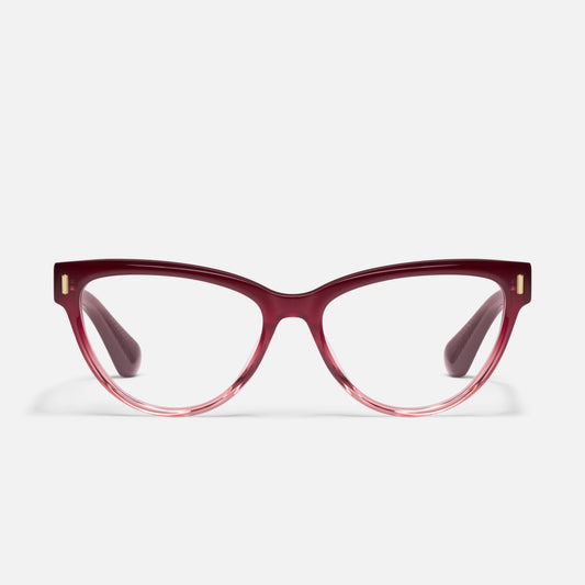 QUAY So Shy Optical Eyeglasses - Rouge Ombre (Exclusively In-Store)