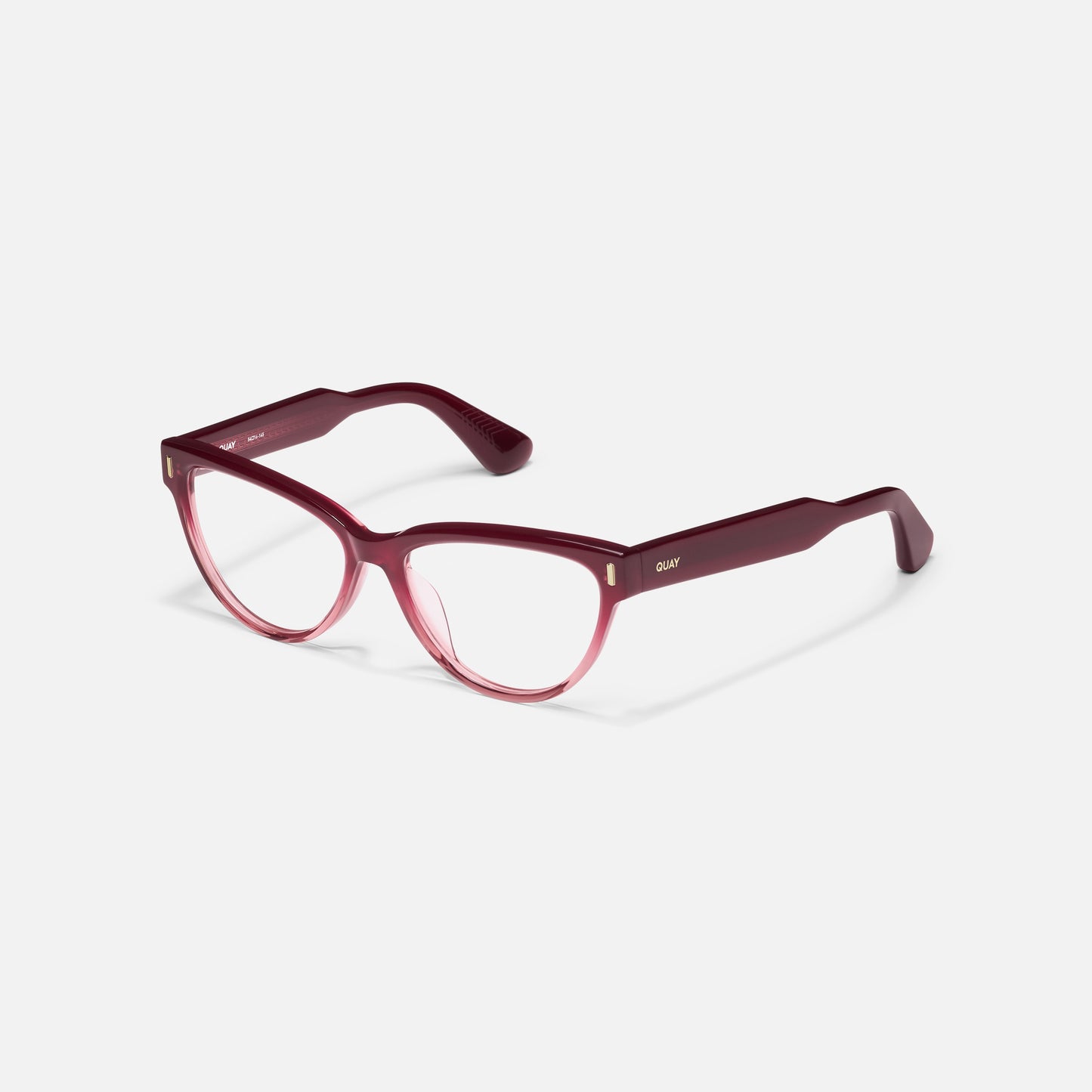 QUAY So Shy Optical Eyeglasses - Rouge Ombre (Exclusively In-Store)