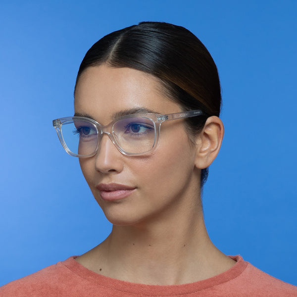 The Book Club "The Aches Of Math" Blue Light Reading Glasses - Floss