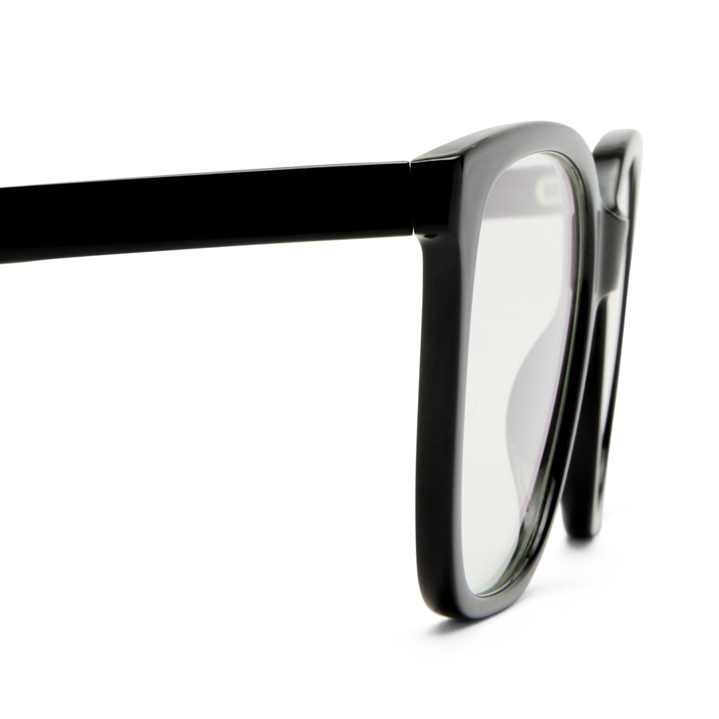 The Book Club "Tittle Linen" Blue Light Reading Glasses - Black