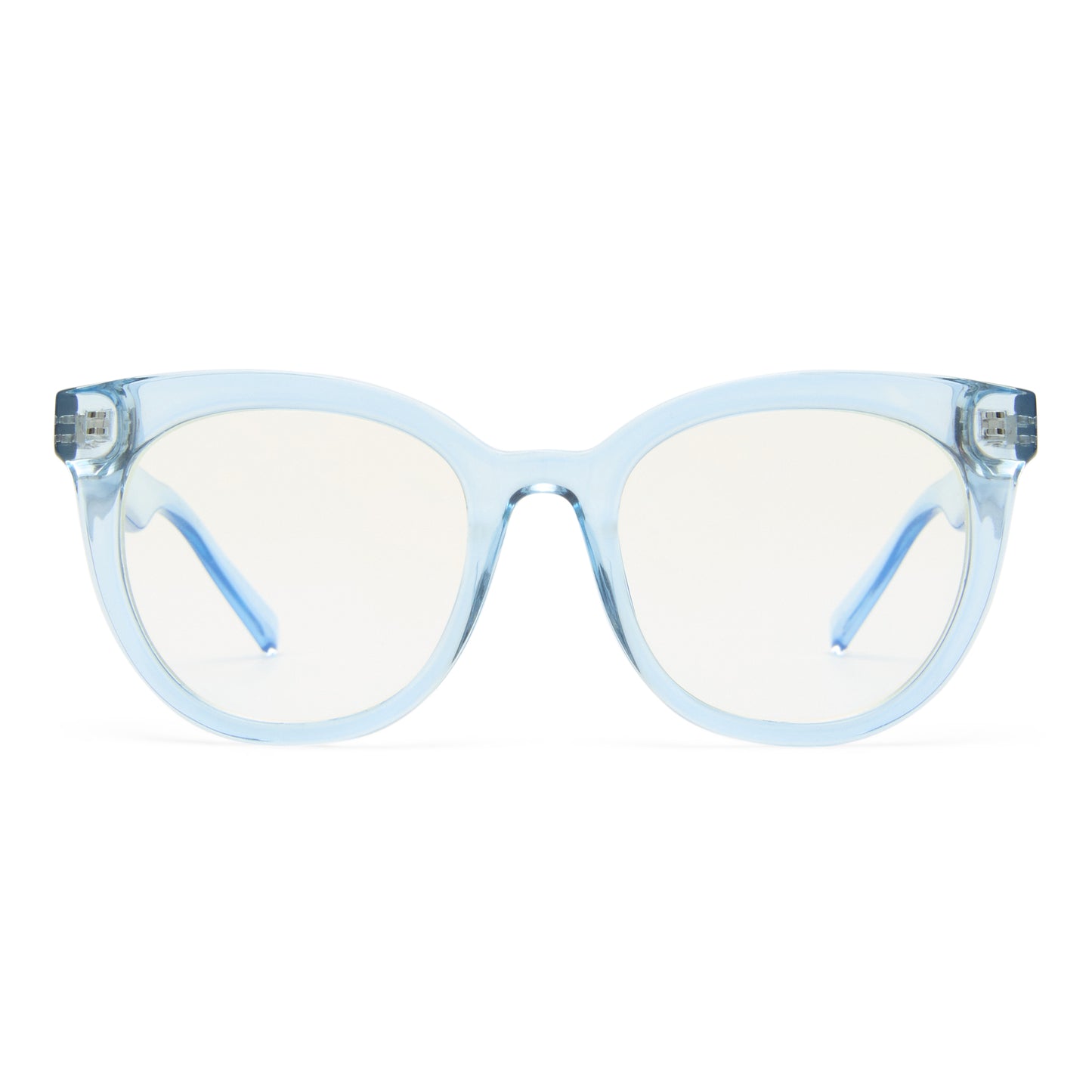 The Book Club "Tongue Teaching" Blue Light Reading Glasses - Sky