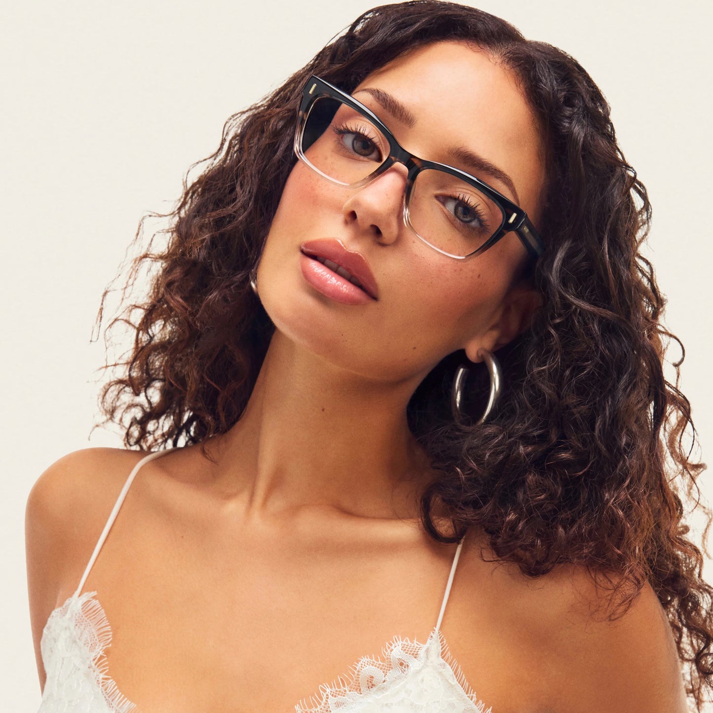 QUAY Trust Me Optical Eyeglasses - Blush Demi (Exclusively In-Store)