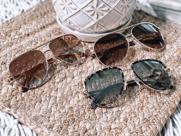 QUAY Aviator Bundle - 3 Bestselling Sunglasses for RM369 (Valued at RM957)