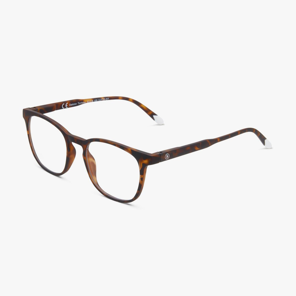 BARNER Dalston - Matte Tortoise Blue Light Reading Glasses