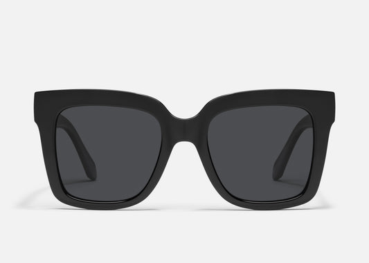 QUAY Icy Sunglasses - Black/Black
