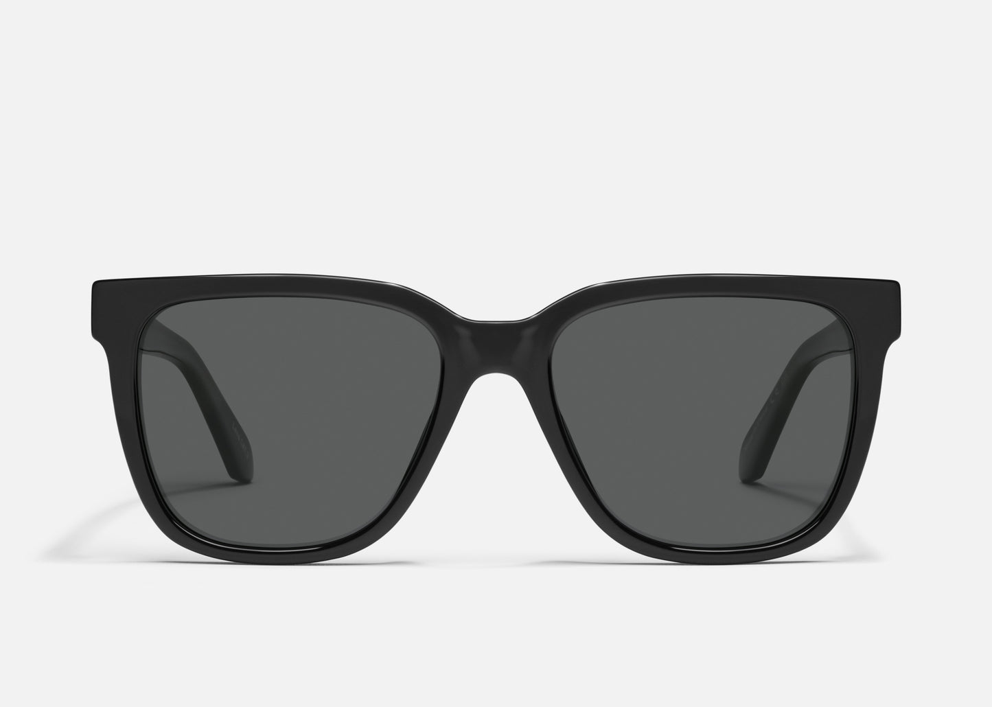 QUAY Wired Large Sunglasses - Black/Smoke