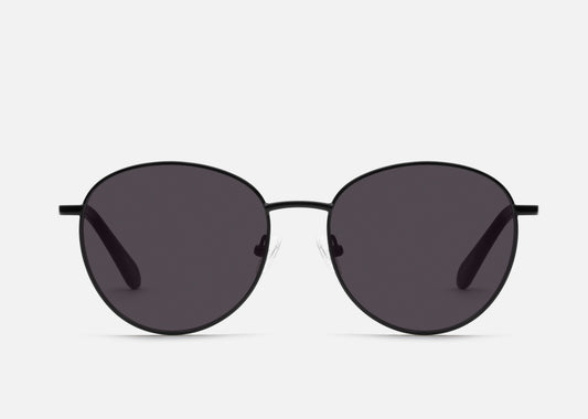QUAY Loop Me In Sunglasses - Black/Black